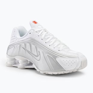 Moteriški batai Nike Shox R4 Shox R4 white/metalicsilver/max orange
