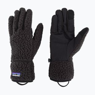 Moteriškos žygių pirštinės atagonia Retro Pile Fleece black