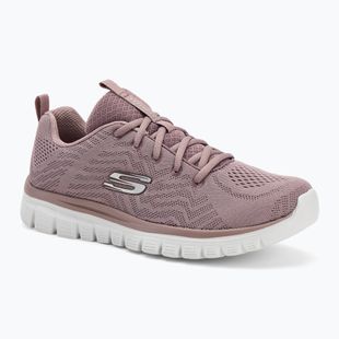 SKECHERS Graceful Get Connected levandų spalvos moteriški treniruočių bateliai