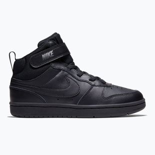 Vaikiški batai Nike Court Borough Mid 2 black/black/black
