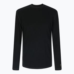 Vyriški termoaktyvūs marškinėliai Smartwool Merino Base Layer Crew Boxed juodi