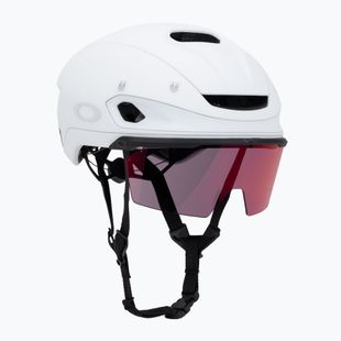 Oakley Aro7 Road matinis baltas/prizm kelių dviračių šalmas