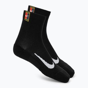 Kojinės Nike Court Multiplier Max 2 poros black/black