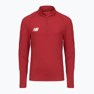 Vaikų futbolo marškinėliai New Balance Training 1/4 Zip Trikotažas bordo spalvos EJT9035RDP