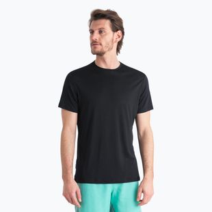 Vyriški žygio marškinėliai icebreaker Merino 125 Cool-Lite Sphere III SS Tee black