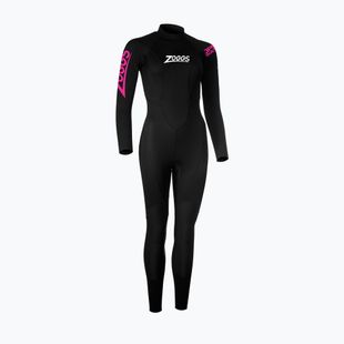 Moteriškos plaukimo putos Zoggs Ow Multix Vl 2.5 mm black/pink