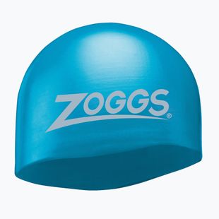 Zoggs Ows Silicone Mid plaukimo kepurė šviesiai mėlyna