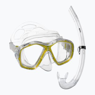 Rinkinys nardymui paviršiuje Mares Tapu yellow reflex/clear