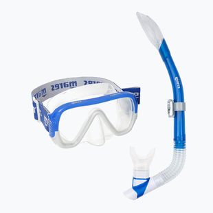 Rinkinys nardymui paviršiuje Mares Keewee Splash blue/white/clear