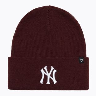 Žieminė kepurė 47 Brand MLB New York Yankees Haymaker dark maroon