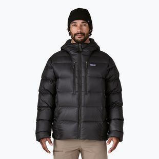 Vyriška pūsta striukė Patagonia Fitz Roy Down Hoody black