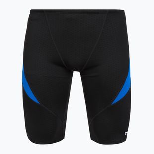 Vyrų plaukimo šortai TYR Durafast Elite Oceanid Jammer black/blue