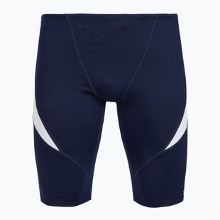 Vyrų plaukimo šortai TYR Durafast Elite Curve Splice Hexa Jammer navy/white