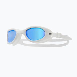 Plaukimo akiniai TYR Special Ops 2.0 Mirrored blue/ white/ white