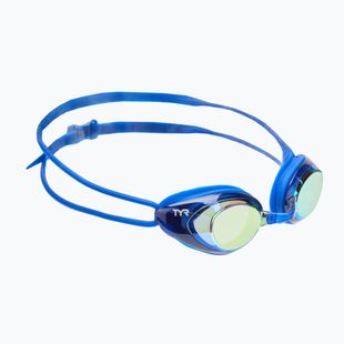 Plaukimo akiniai TYR Blackhawk Racing Mirrored gold/ royal