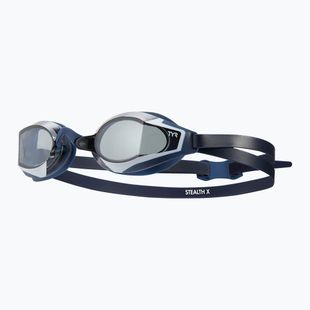 Plaukimo akiniai TYR Stealth-X Race smoke/navy/navy