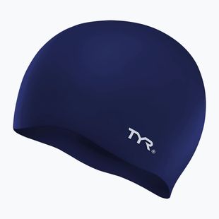 Plaukimo kepuraitė TYR Wrinkle Free Silicone navy