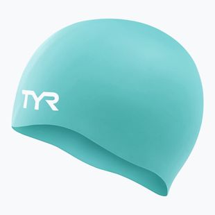 Plaukimo kepuraitė TYR Wrinkle Free Silicone turquoise