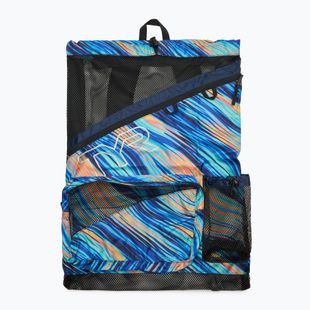 Plaukimo maišas TYR Elite Team Mesh 40 l teal/orange
