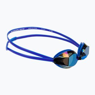 Moteriški plaukimo akiniai TYR Blackops 140 Ev Racing Mirrored royal/light blue