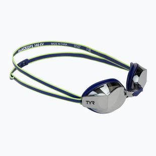 Plaukimo akiniai TYR Blackops 140 Ev Racing Mirrorednavy/lime