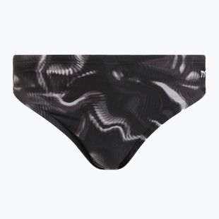 Vyriškos plaukimo glaudės TYR Durafast Elite Waveform Brief titanium