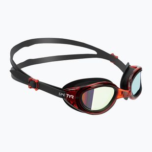 Plaukimo akiniai TYR Special Ops 2.0 Mirrored black/red