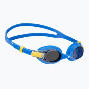 Vaikiški plaukimo akiniai TYR Swimple Metallized blue/yellow