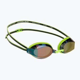Akiniai plaukiojimui TYR Blackops 140 Ev Racing Mirrored bright green/black