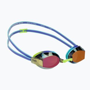Vaikiški plaukimo akiniai TYR Blackops 140 Ev Racing Mirrored purple/multi