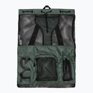 Maišas plaukimui TYR Big Mesh Mummy 40 l olive