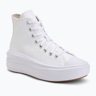 Moteriški sportbačiai Converse Chuck Taylor All Star Move Platform Leather white