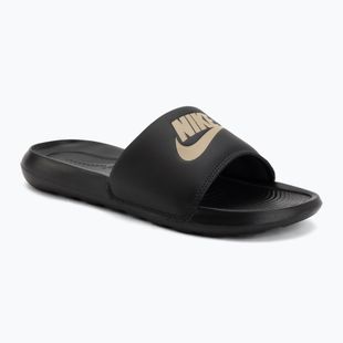 Vyriškos šlepetės Nike Victori One Slide black/metallic gold