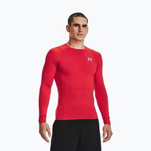 Under Armour vyriški marškinėliai ilgomis rankovėmis Ua Hg Armour Comp LS red 1361524-600