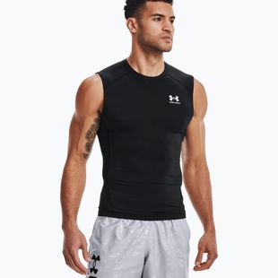 Under Armour vyriškas treniruočių marškinėlis HG Armour Comp SL black 1361522-001