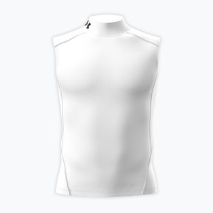 Vyriški treniruočių marškinėliai Under Armour HG Armour Comp Mock SL castlerock/white