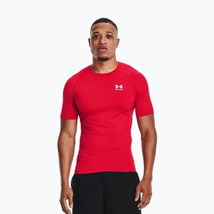 Under Armour vyriški treniruočių marškinėliai Ua Hg Armour Comp SS red 1361518-600