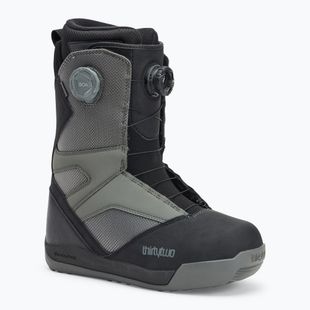 Vyriški snieglenčių batai ThirtyTwo Stw Double Boa '24 black/charcoal