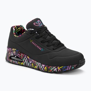 Moteriški batai SKECHERS Uno Loving Love black