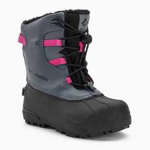 Columbia Bugaboot Celsius Vaikiški sniego batai graphite/wild fuchsia