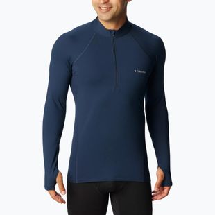 Vyriški termoaktyvūs marškinėliai Columbia Midweight Stretch collegiate navy