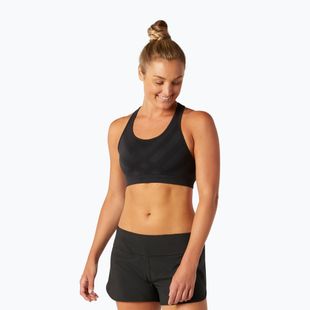 Smartwool besiūlė termo liemenėlė Racerback Bra black SW000846001