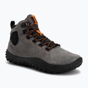 Vyriški barefoot batai Merrell Wrapt Mid WP granite