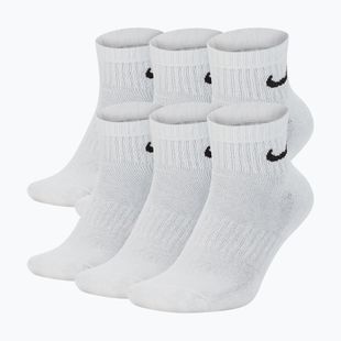 Kojinės Nike Everyday Cushioned 6 poros white/black