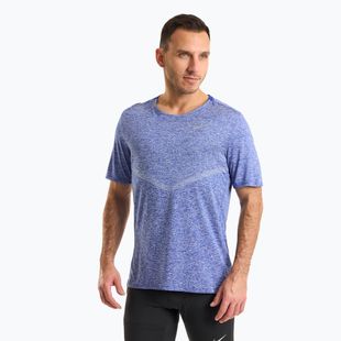Vyriški bėgimo marškinėliai Nike Dri-Fit Rise 365 game royal/black