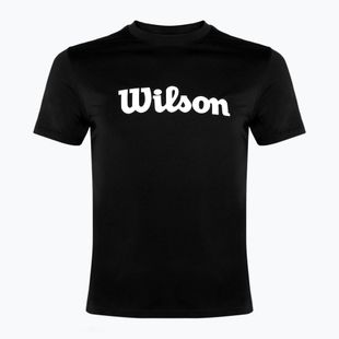 Vyriški teniso marškinėliai Wilson Team Graphic black script