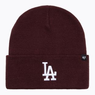 Žieminė kepurė 47 Brand MLB Los Angeles Dodgers Haymaker dark maroon