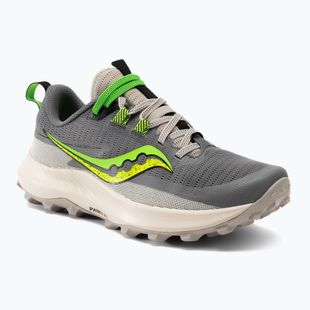Moteriški bėgimo bateliai Saucony Peregrine 13 gravel/slime