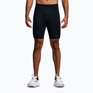 Vyriški bėgimo šortai Saucony Fortify Lined Half black