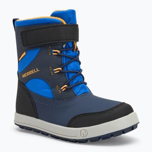 Vaikiški sniego batai Merrell Snow Storm 3.0 Wtrpf blue/black/orange